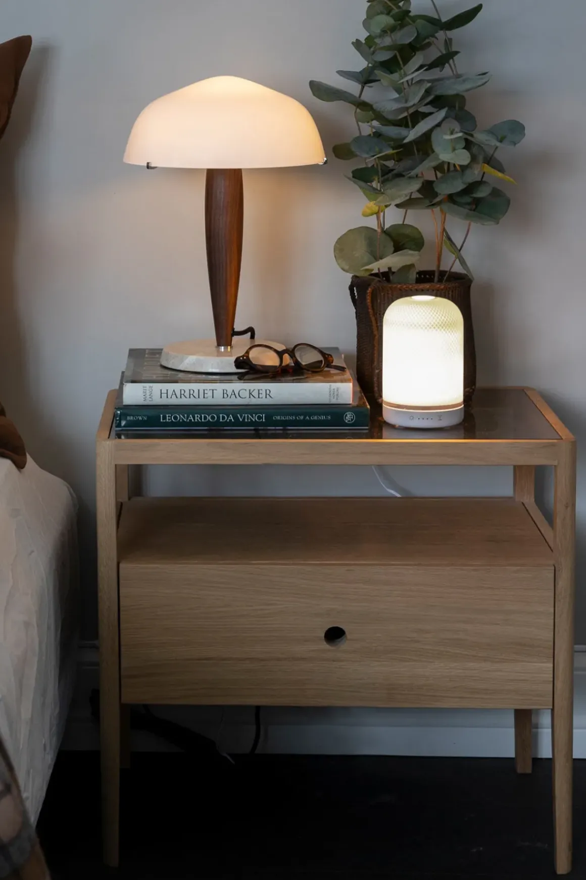 Nattbord - Spindle Bedside Table Oak