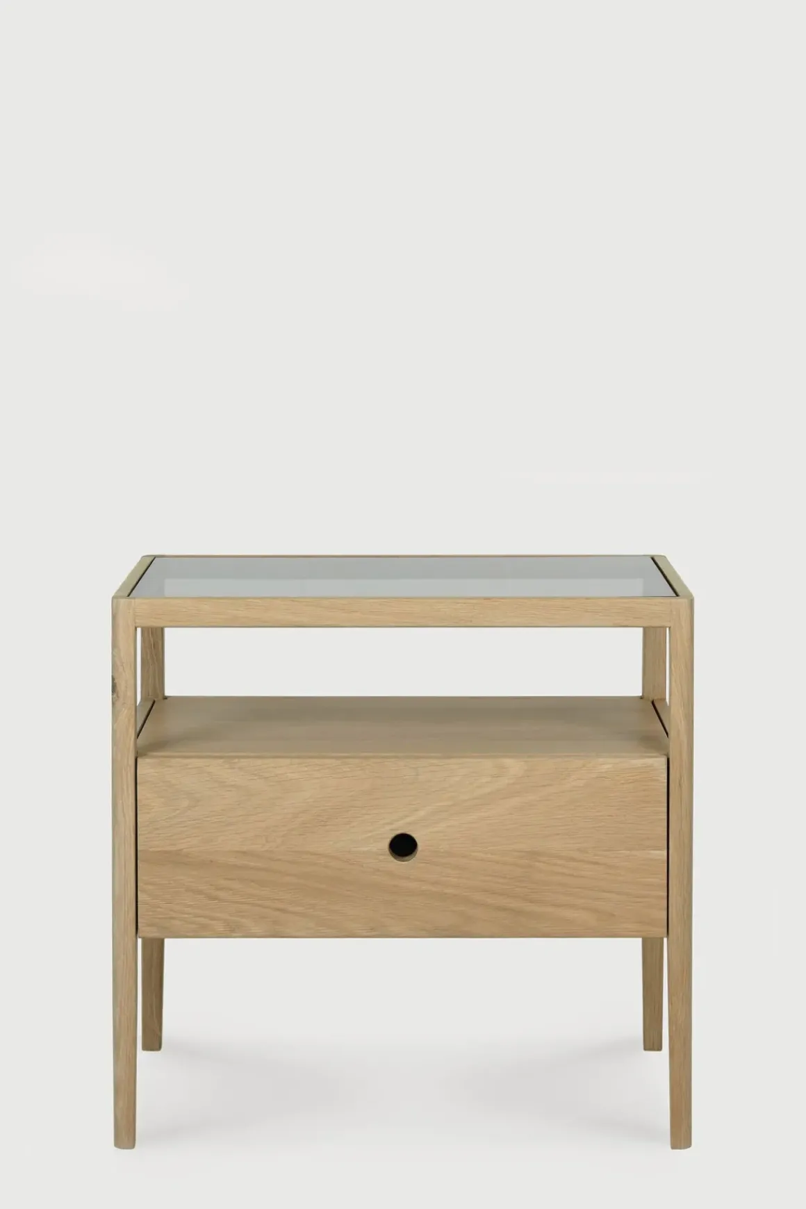 Nattbord - Spindle Bedside Table Oak