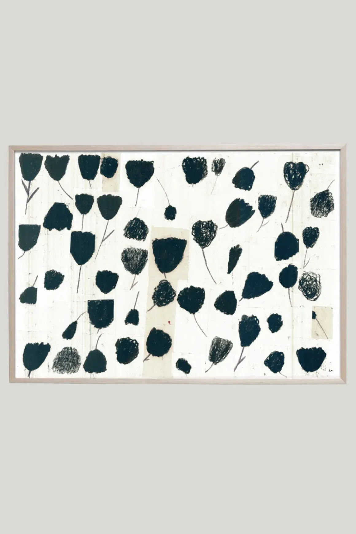 Plakat - Bouquet 50x70cm Sort