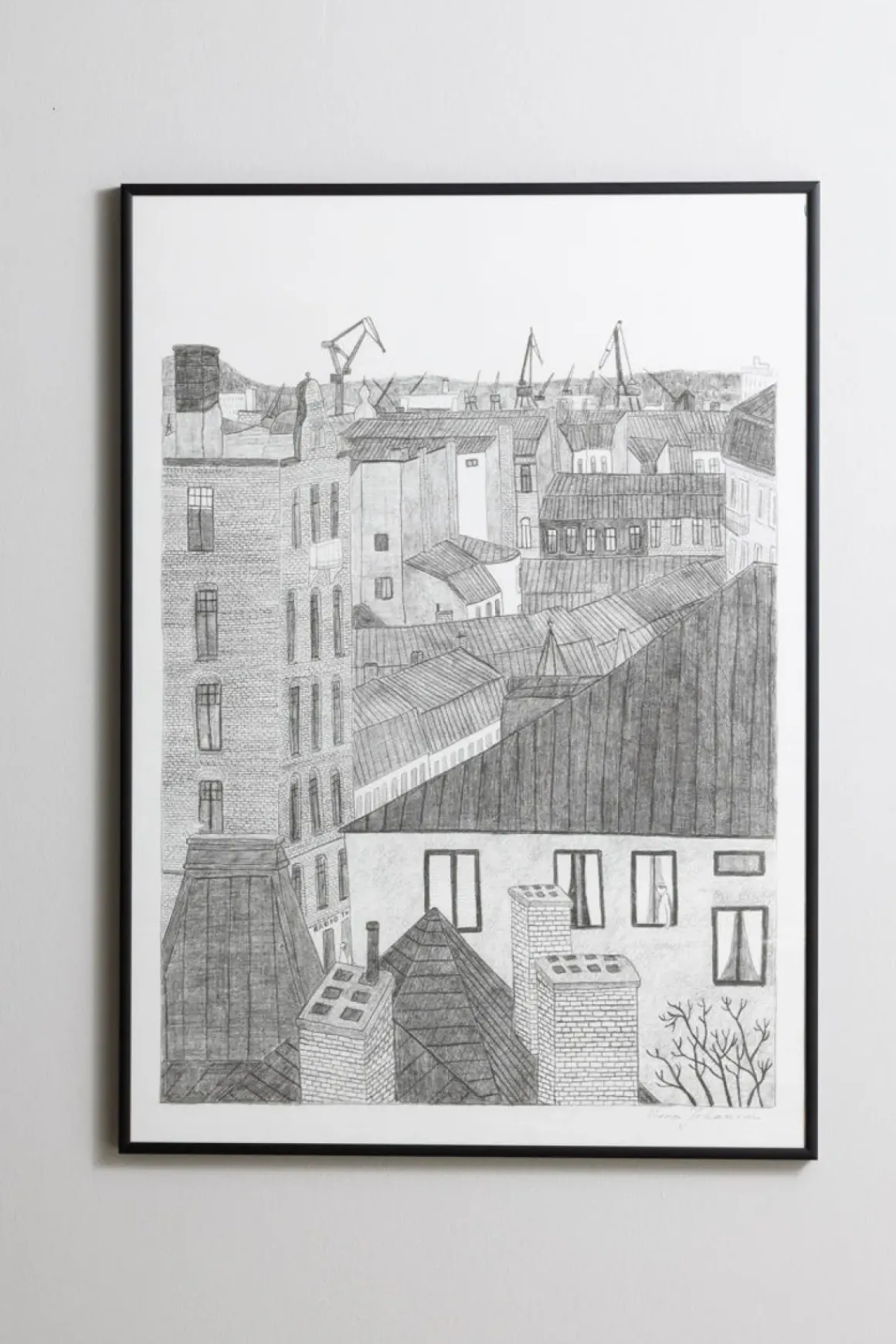 Plakat - Hamnen 50x70cm
