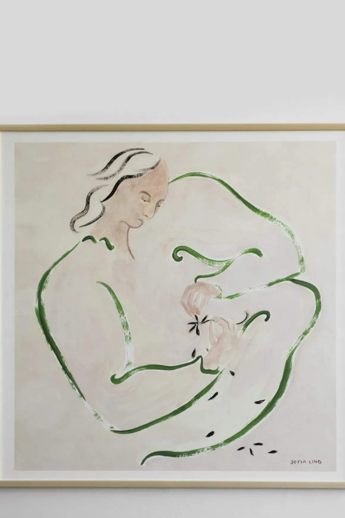 Plakat - Love Me Not 70x70cm