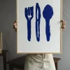 Plakat - Äta 50x70cm