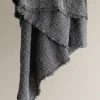 Pledd - Wooly 130x180 Fumo