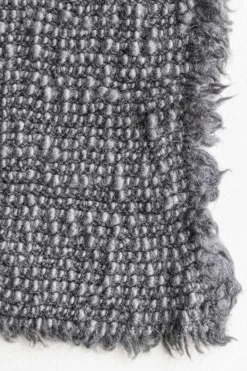 Pledd - Wooly 130x180 Fumo