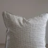 Putetrekk - 65x65cm White/Black Checks