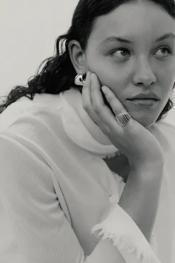 Øredobber - Contour Hoops Gold