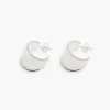 Øredobber - Contour Hoops Silver