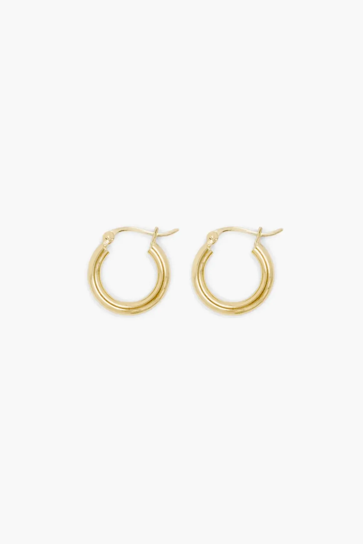 Øredobber - Oda Small Hoops Gold