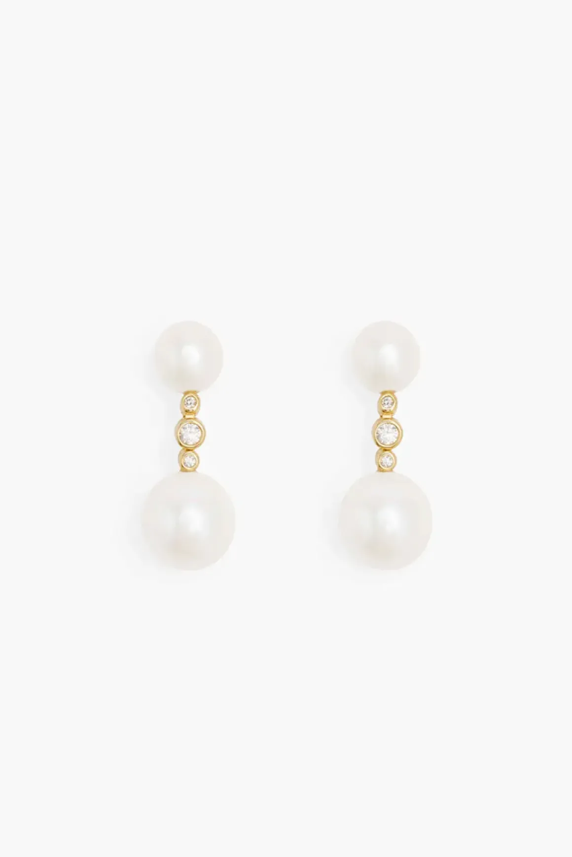 Øredobber - Odile Pearl Earrings Gold