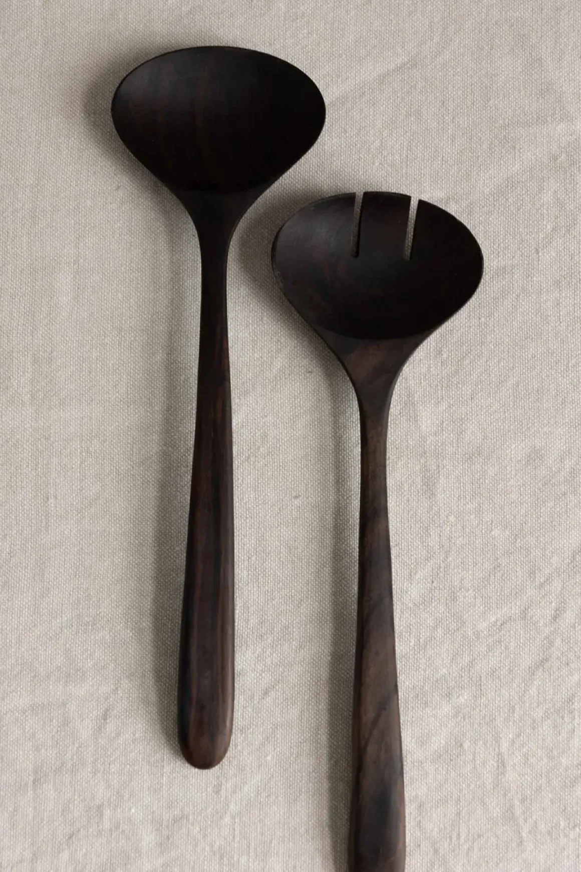 Salatbestikk - 30cm Oljet Rosewood