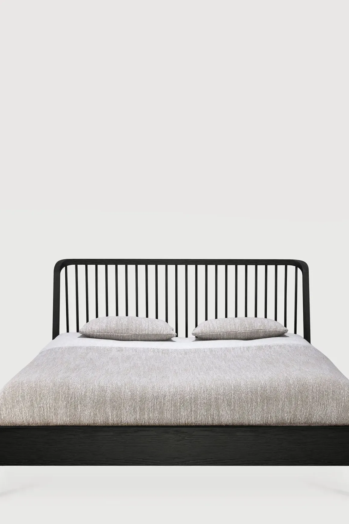 Seng - Spindle Bed 180x200cm Oak Black
