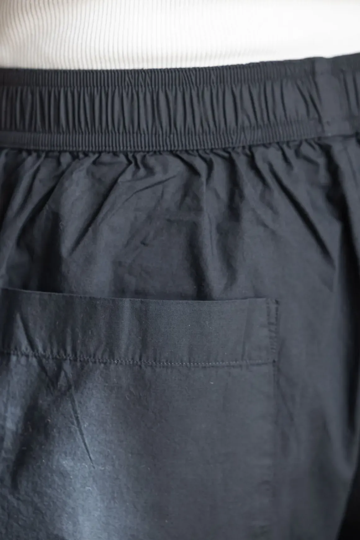 Shorts - Lulu Poplin II Black Navy