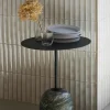 Sidebord - Lato LN8 Deep Green w/Verde Alpi Marble