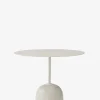 Sidebord - Lato LN9 Ivory White u0026 Crema Diva Marble