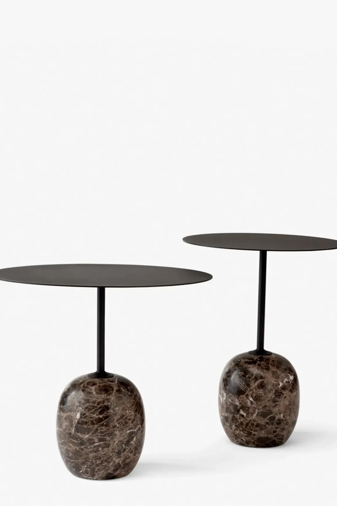 Sidebord - Lato LN8 Warm Black u0026 Emparador Marble