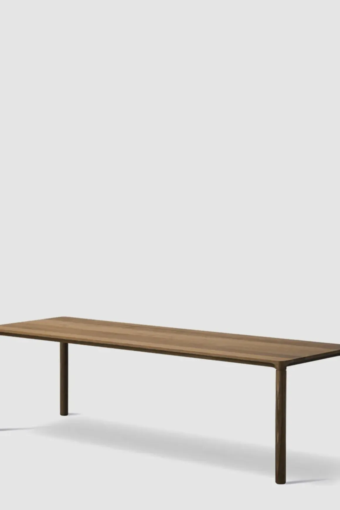 Sidebord - Piloti Modell 6715 120x39xh35cm Røkt Eik