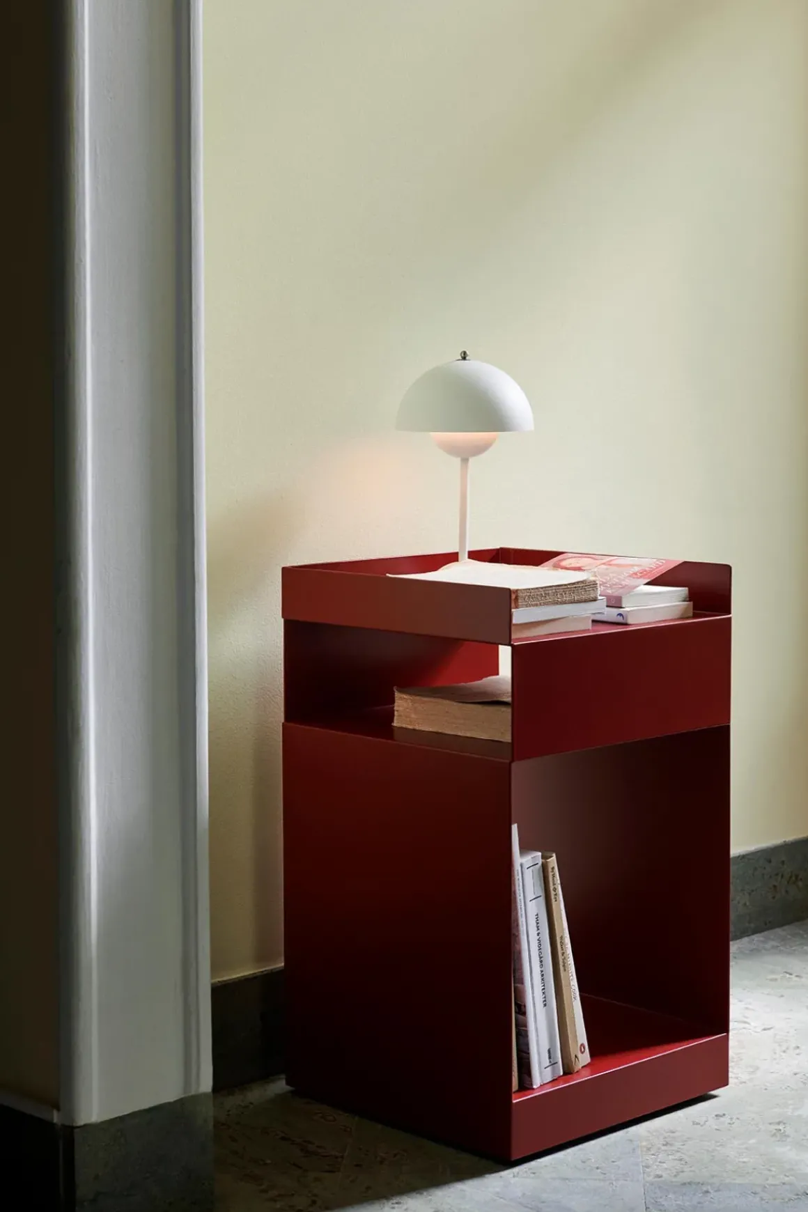 Sidebord - Rotate SC73 Trolley Merlot