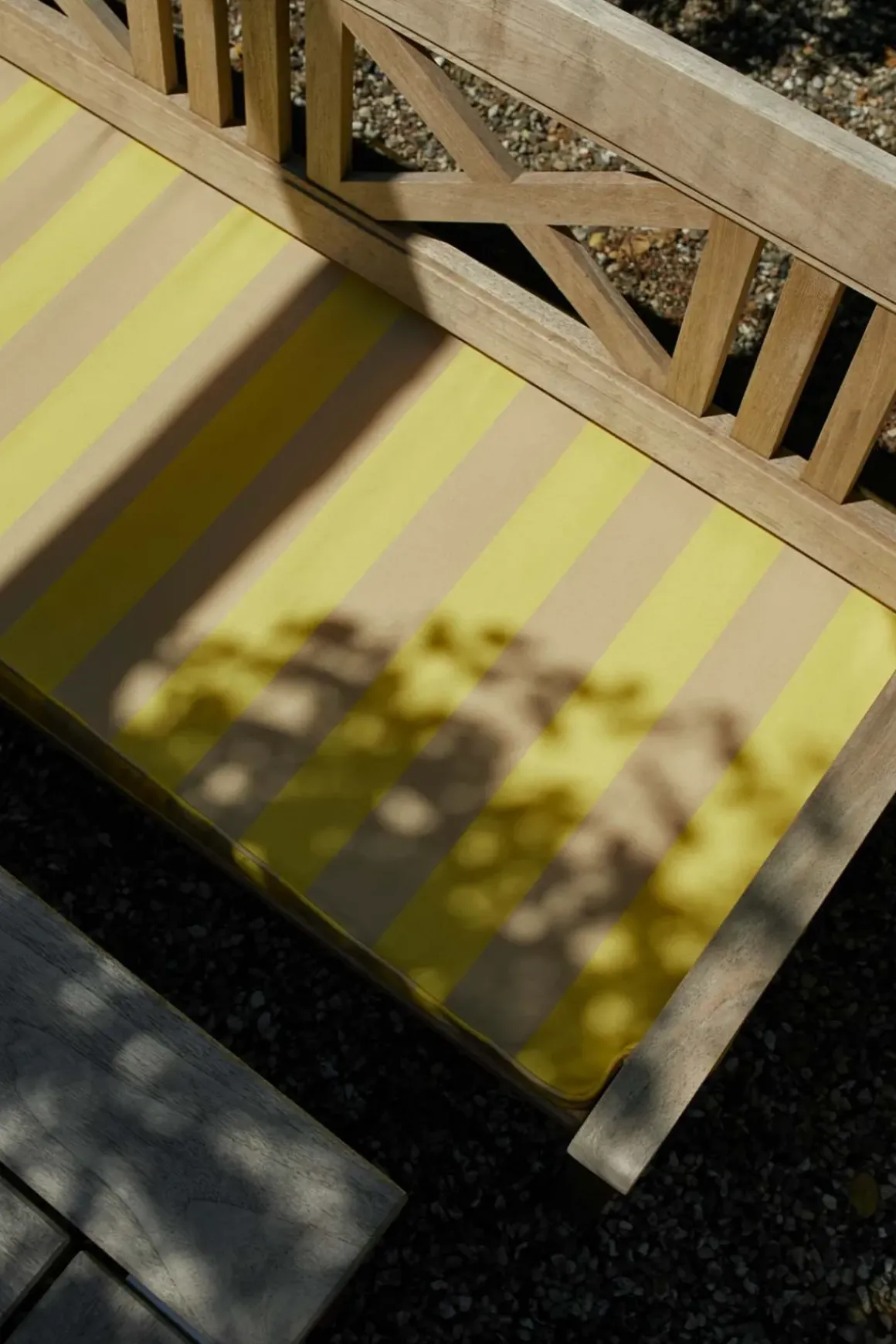 Sittepute - Til Drachmann Benk 120 Lemon/Sand