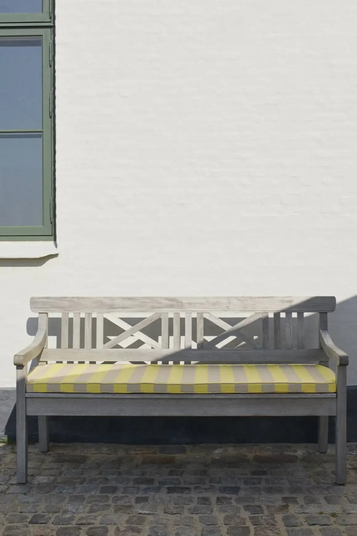 Sittepute - Til Drachmann Benk 165 Lemon/Sand