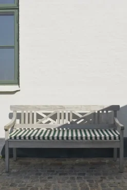 Sittepute - Til Drachmann Benk 165  Light Apricot/Dark Green