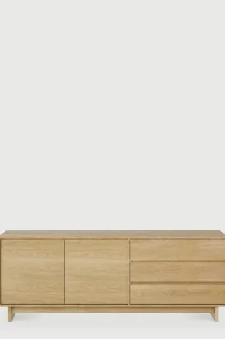 Sjenk - Oak Wave 205x46xh77cm