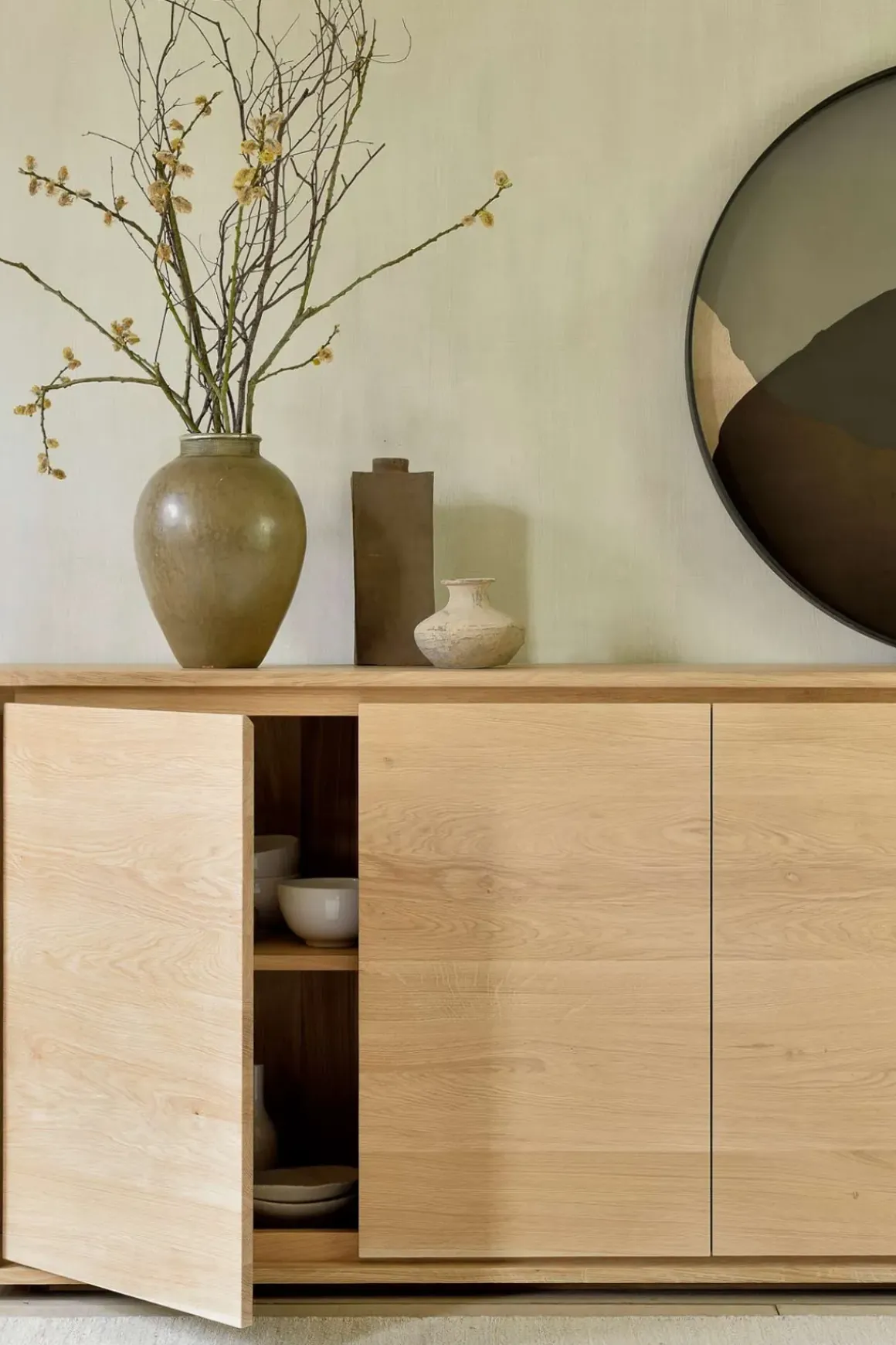 Skjenk - Oak Shadow 250x45xh84cm