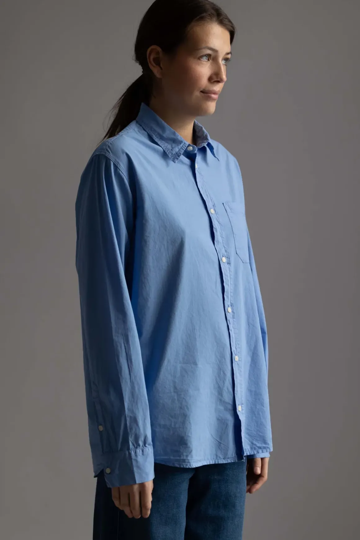 Skjorte - Classic Shirt Lagoon