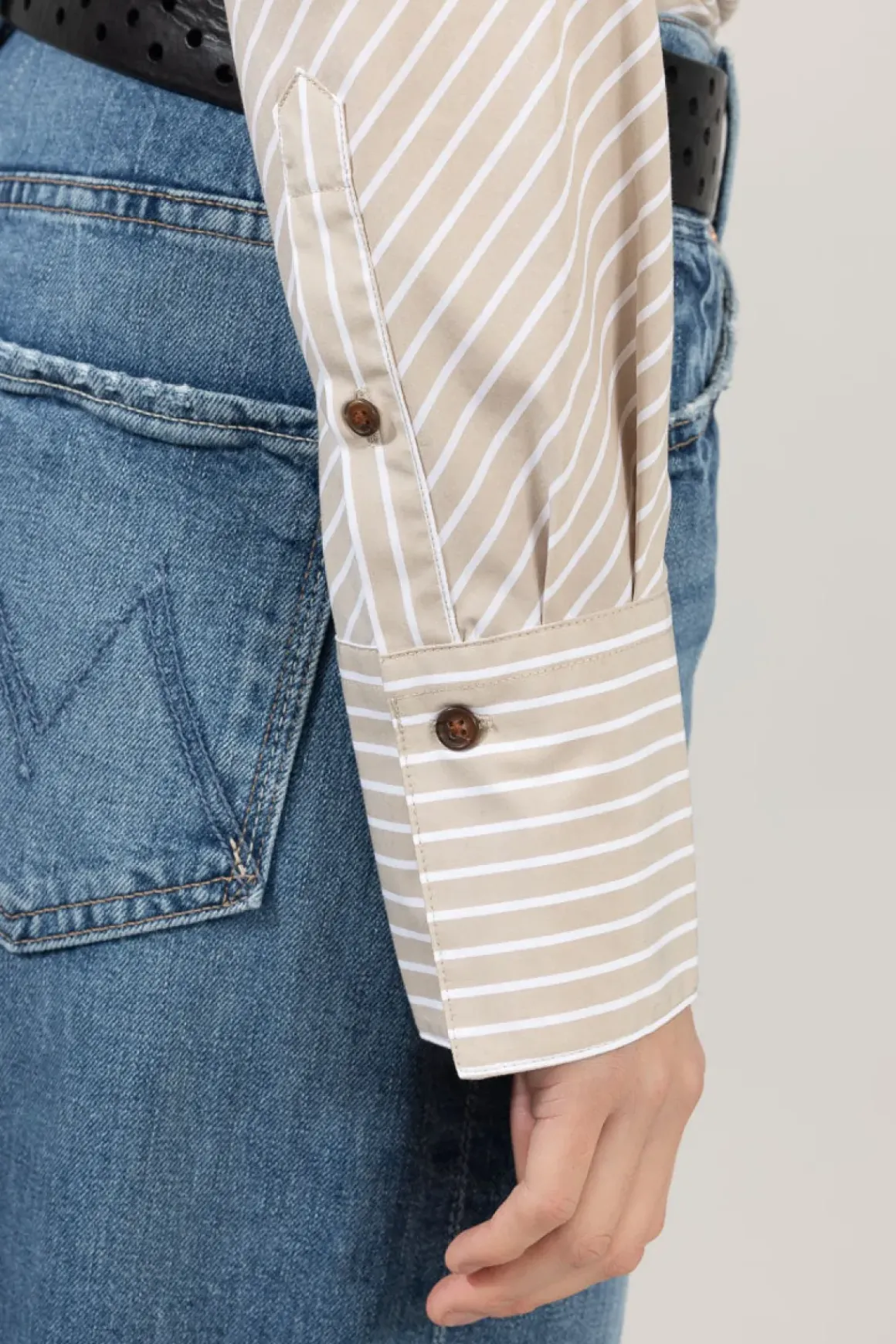 Skjorte - Sylvia Stripe Poplin Shirt