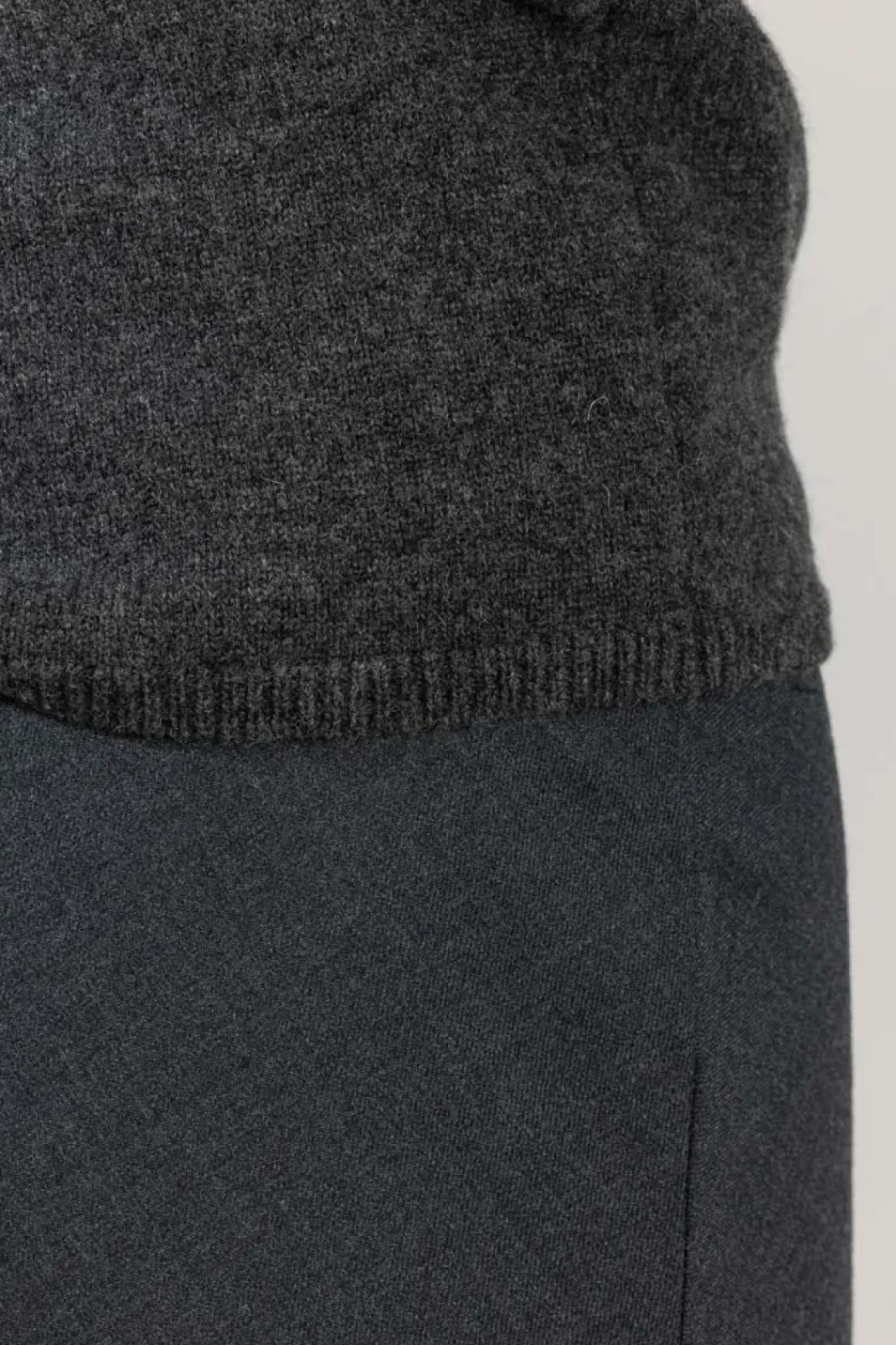 Skjørt - Bias Cut Maxi Charcoal Grey