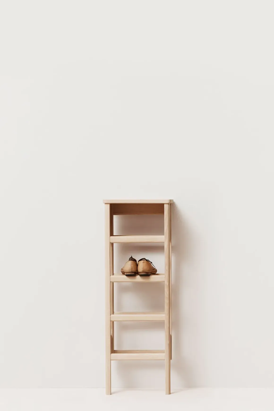 Skohylle - A Line Shoerack 35 Hvitoljet Eik