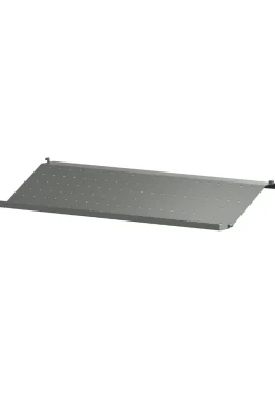 Skohylle - Metall 78x30 Mørkegrå