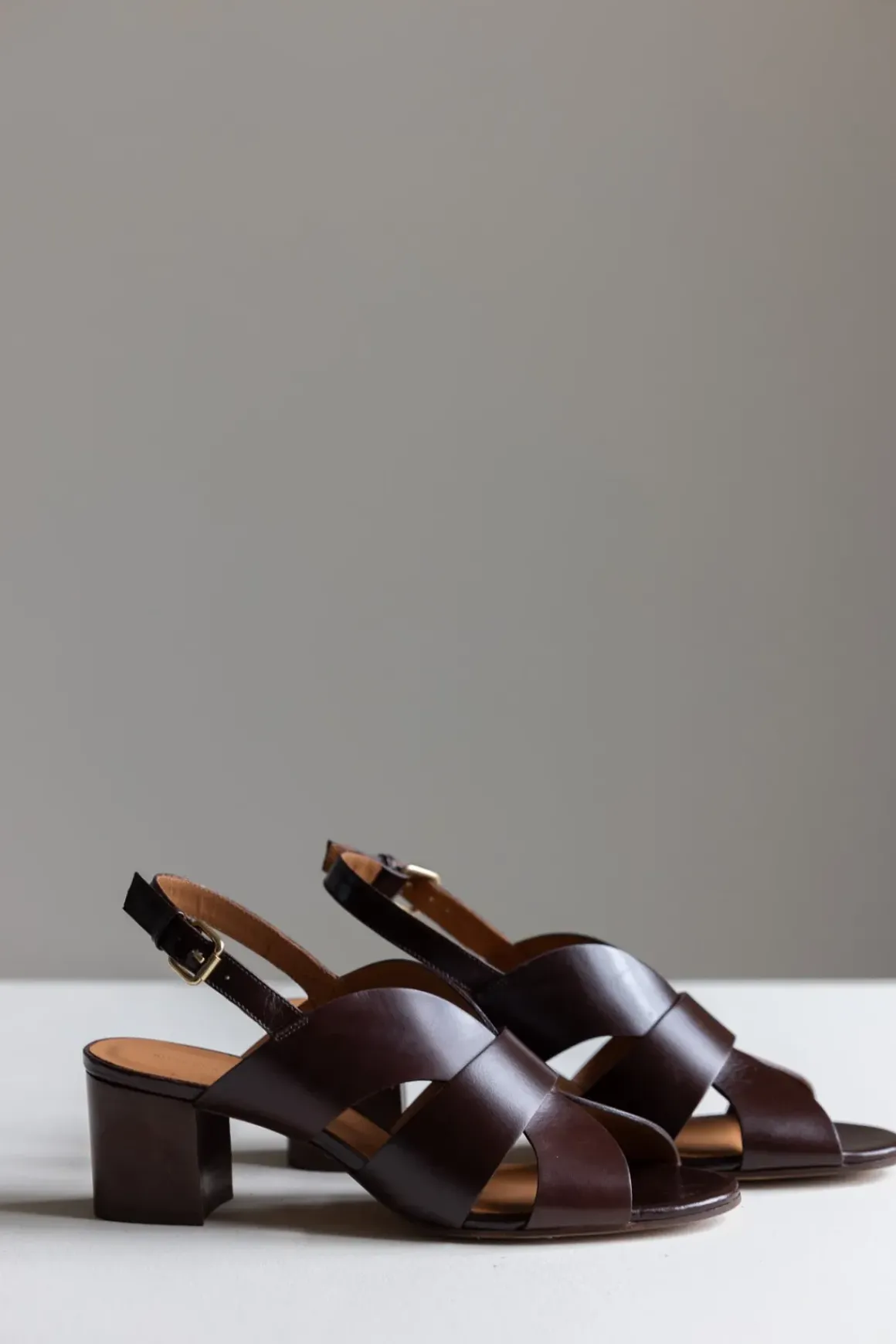 Sko - Sandales n°551 Cuir Ebène
