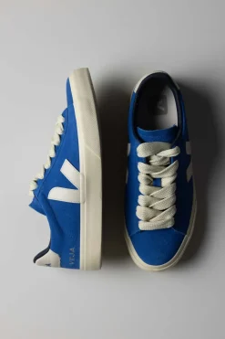 Sko - Sneakers Campo Bold Suede Indigo Pierre