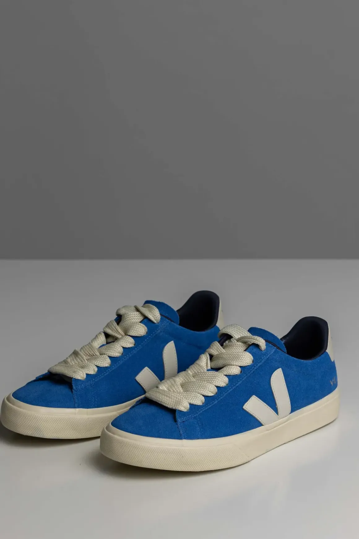 Sko - Sneakers Campo Bold Suede Indigo Pierre