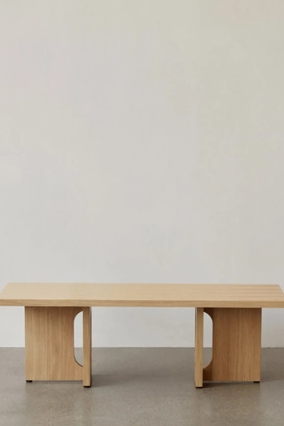 Sofabord - Androgyne Lounge 120x45cm Natural Oak/Natural Oak