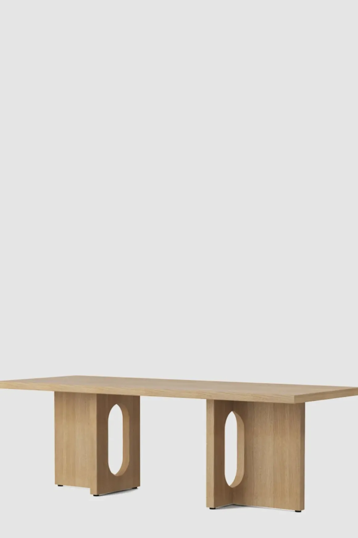 Sofabord - Androgyne Lounge 120x45cm Natural Oak/Natural Oak