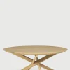 Sofabord - Oak Mikado Dia100cm Oiled Oak