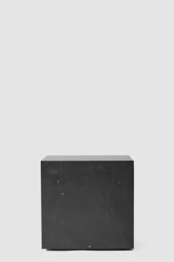 Sofabord - Plinth Cubic 40x40xh39cm Black Marble