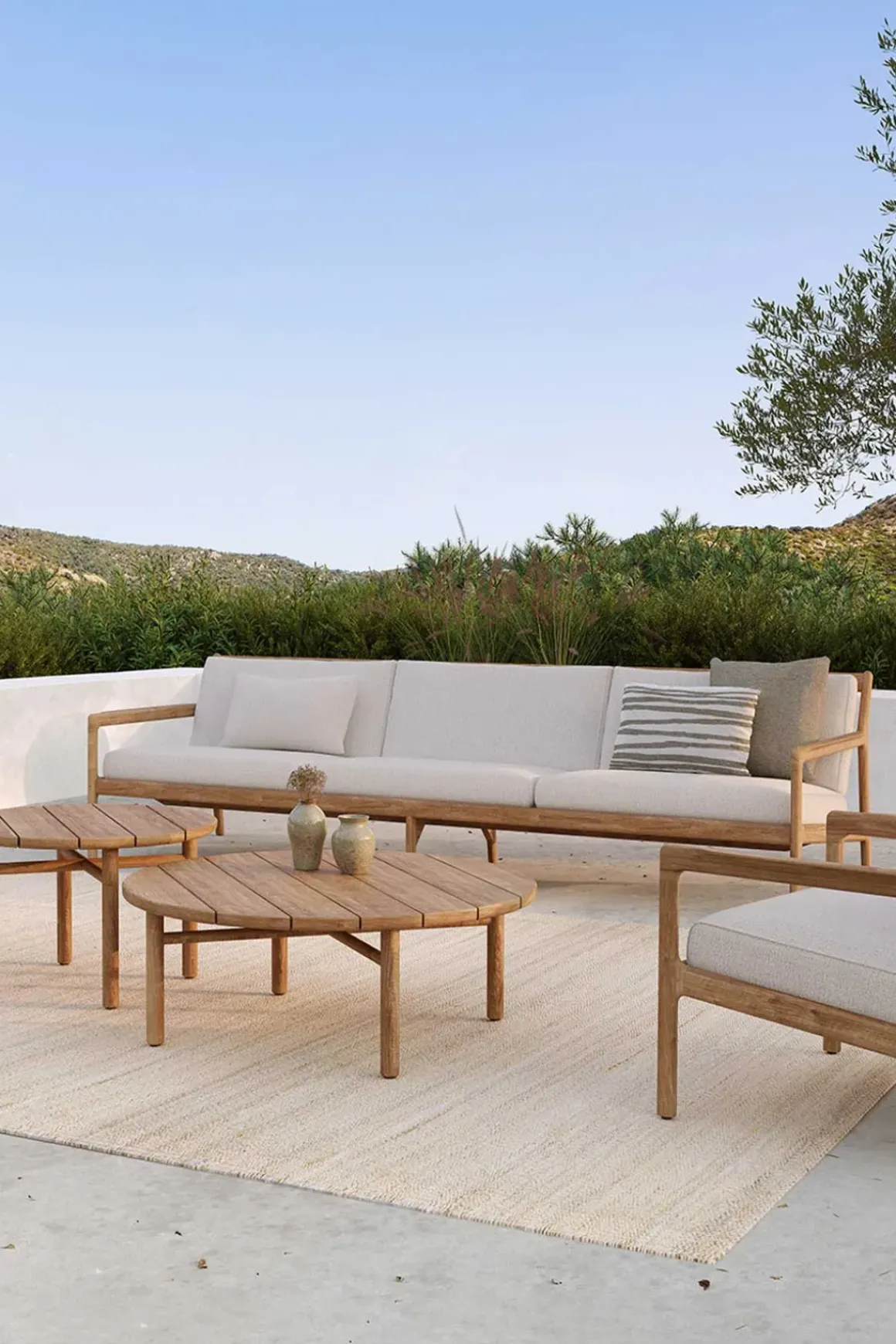 Sofabord - Quatro Outdoor 68x68xh42cm Teak