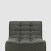 Sofa - N701 1-seter Eco Fabric Moss