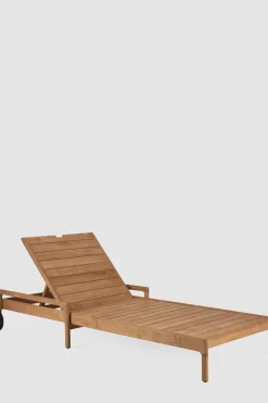 Solseng - Jack Outdoor Lounger Teak Natural