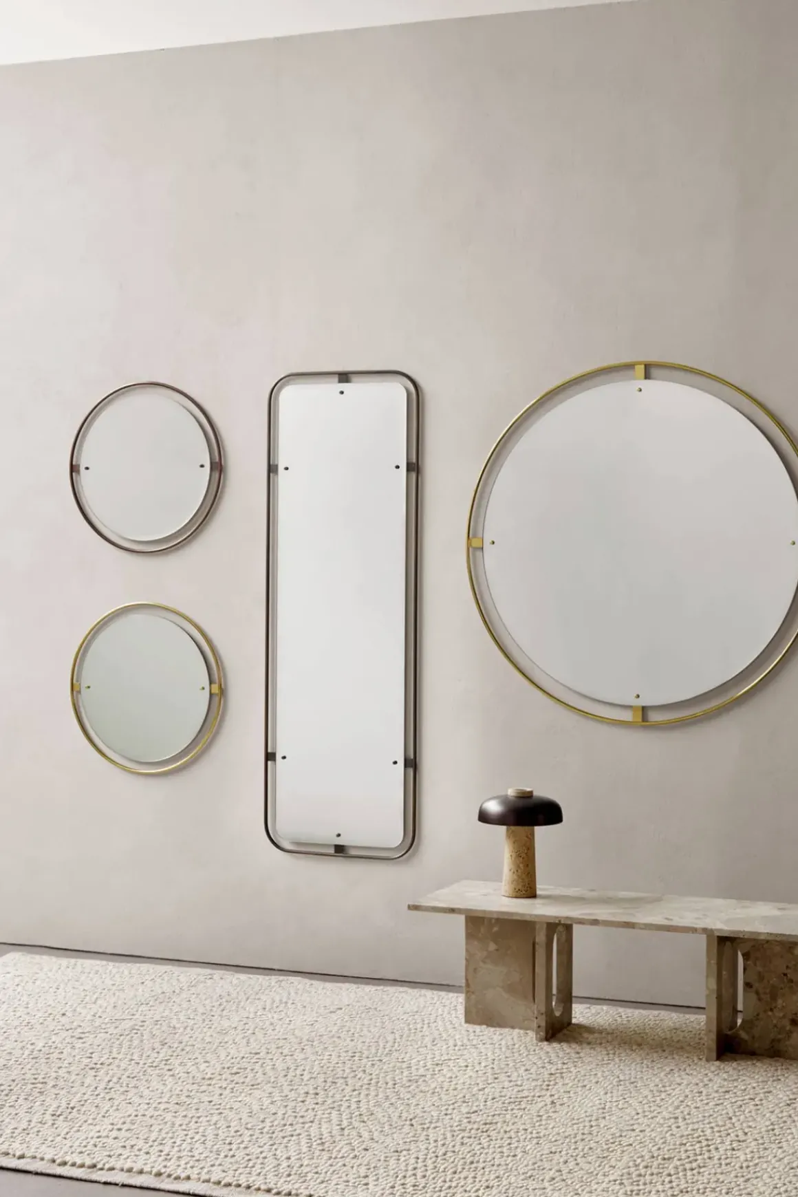 Speil - Nimbus Polished Brass dia110cm
