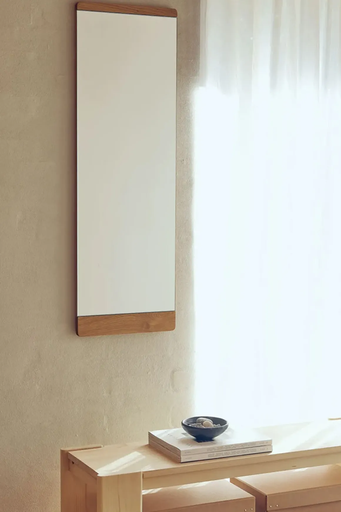Speil - Rim 35x110cm Oljet Eik