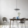 Spisebord - Ana 6490 Røykbeiset/Oljet Eik / Sort Laminat