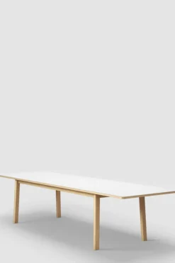 Spisebord - Ana 6490 Såpet Eik/Hvit Laminat