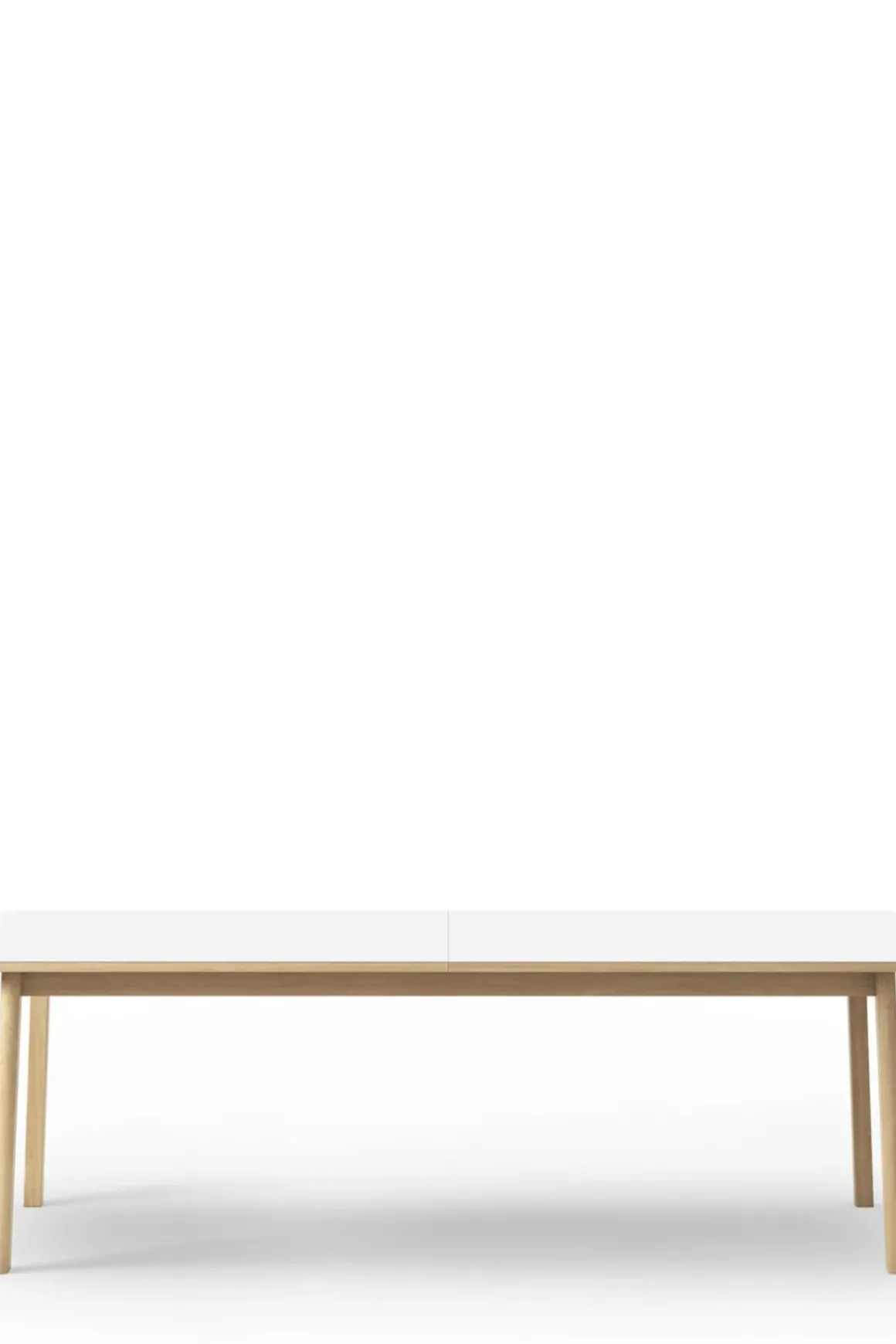 Spisebord - Ana 6490 Såpet Eik/Hvit Laminat