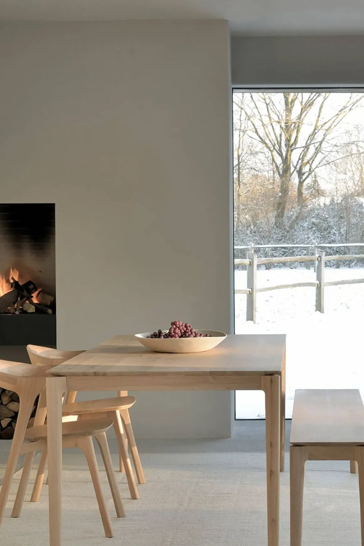 Spisebord - Bok Oak 200x95xh76cm