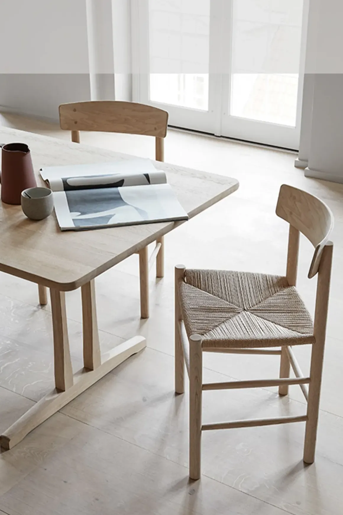 Spisebord - C18 Modell 6293 220cm Såpet Eik