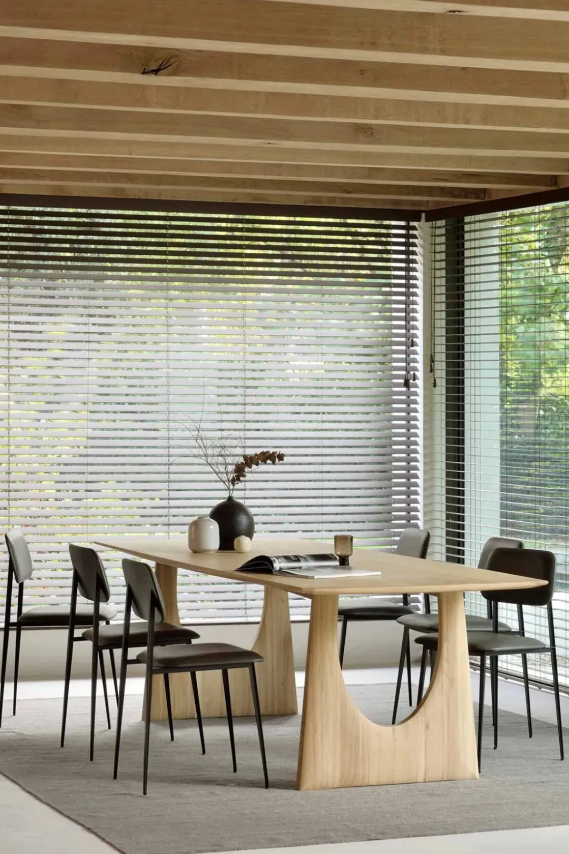 Spisebord - Geometric 250x100 Oak