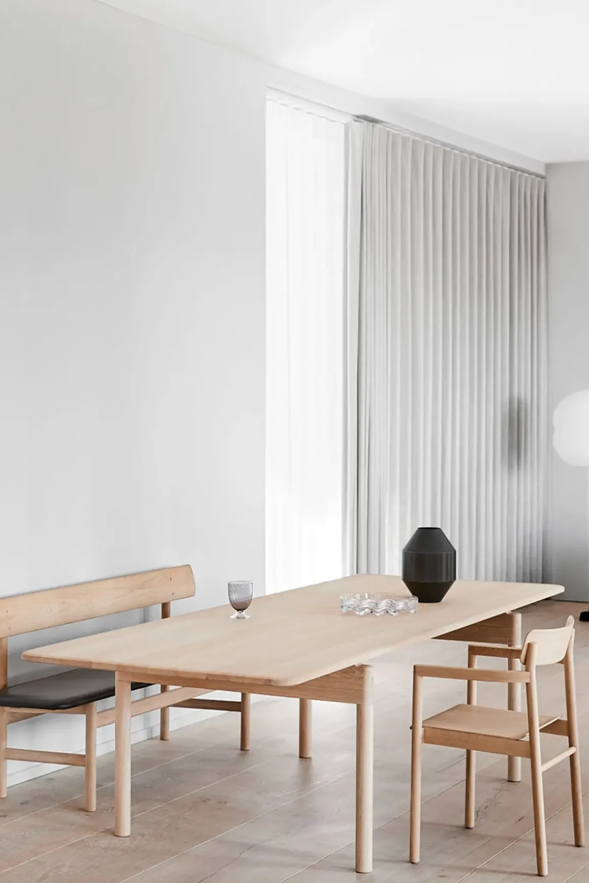 Spisebord - Post Table 265x100xh73cm Lys Oljet Eik